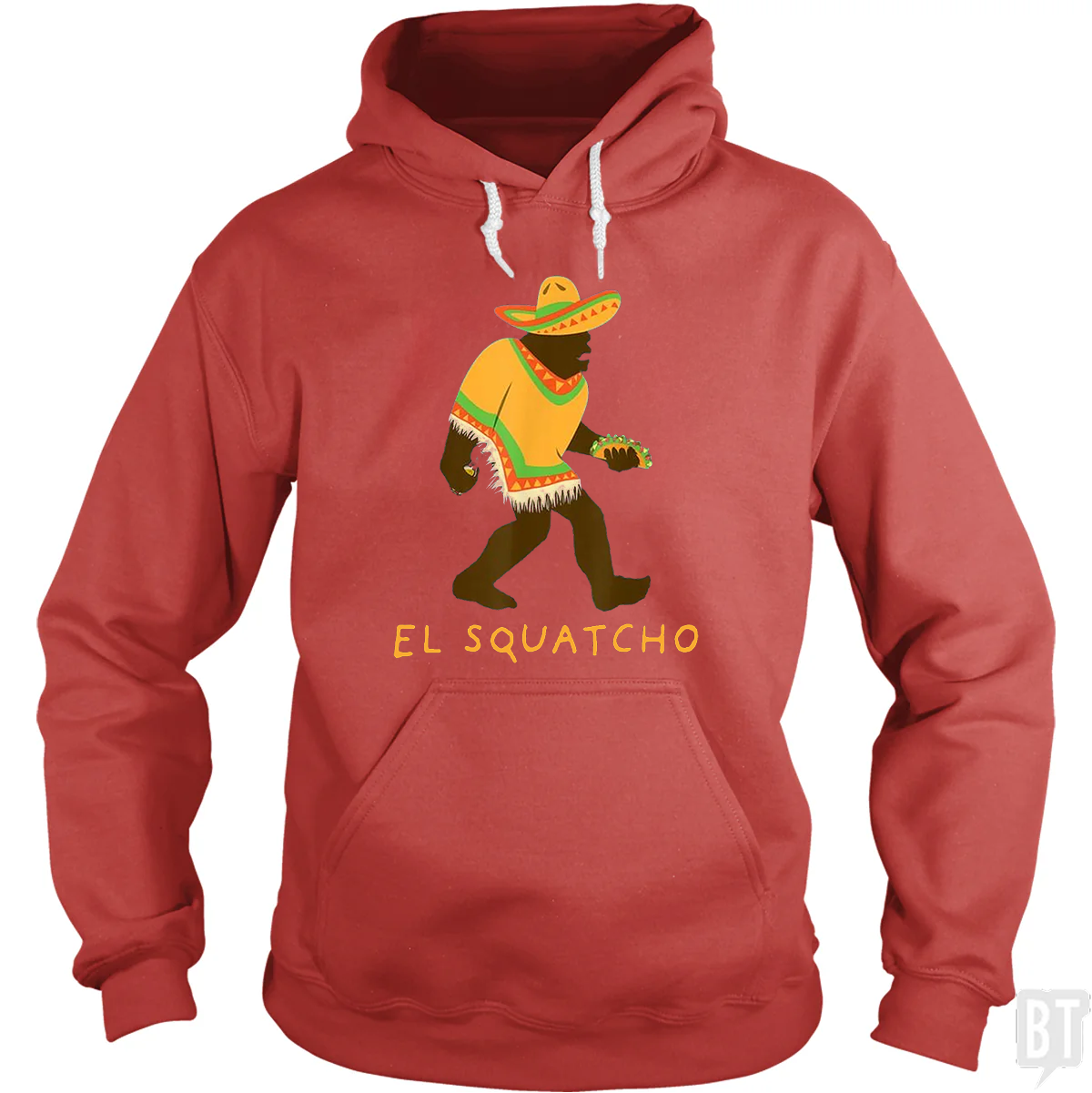 Funny El Squatcho - Adult & Kids T-Shirts, Sweatshirts & Hoodies apparel design preview 1