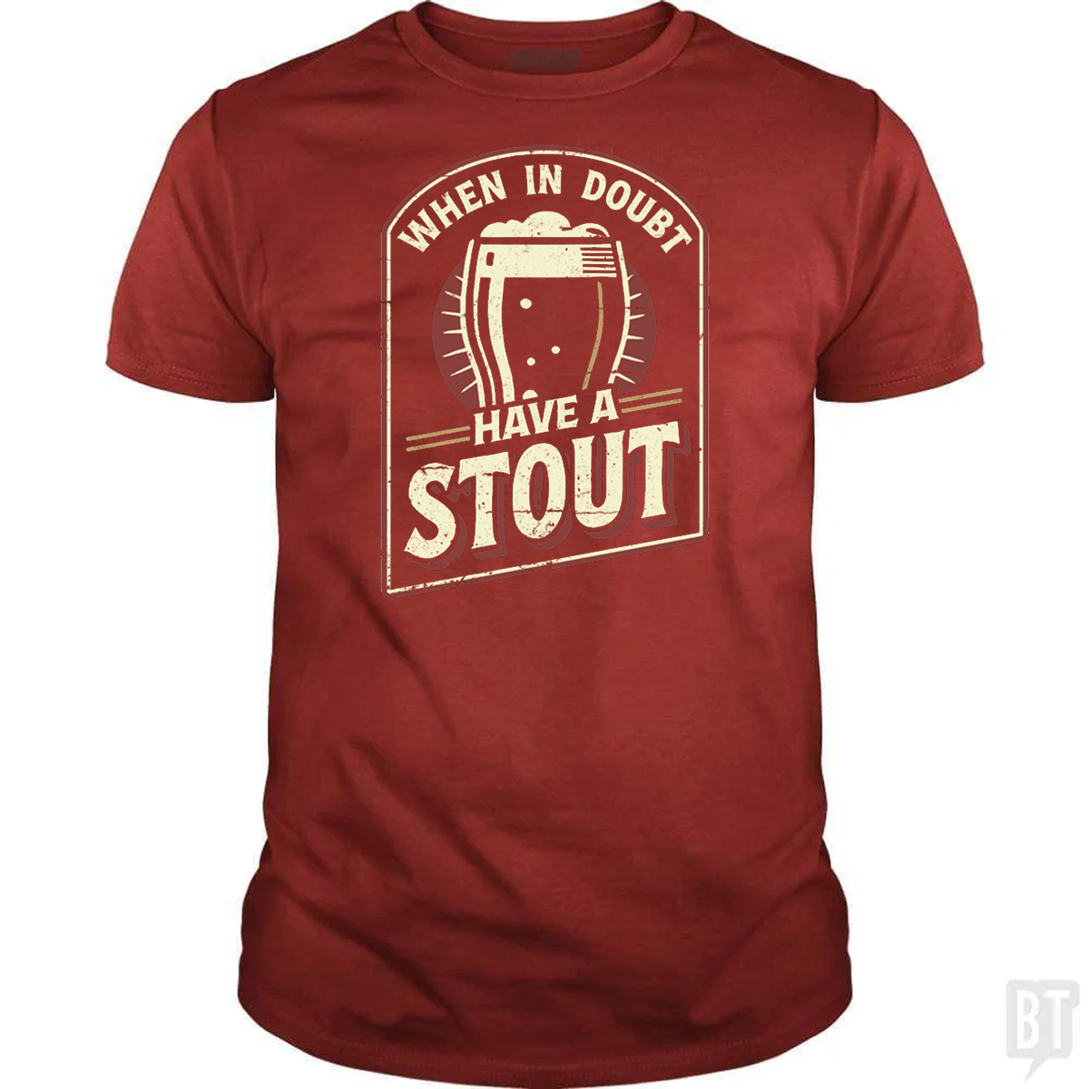 When In Doubt Have A Stout - Adult & Kids T-Shirts, Sweatshirts & Hoodies apparel design preview 1