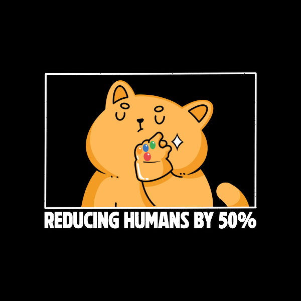 Reducing By Human 50 - Adult & Kids T-Shirts, Sweatshirts & Hoodies apparel design preview 1