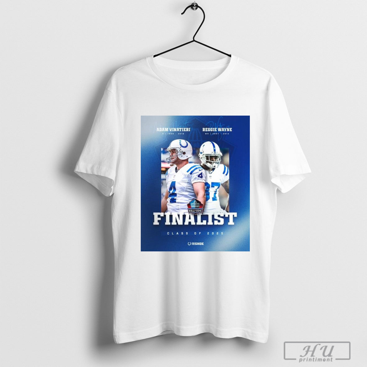 Reggie Wayneadam Vinatieri Indianapolis Colts - Adult & Kids T-Shirts, Sweatshirts & Hoodies apparel design preview 1