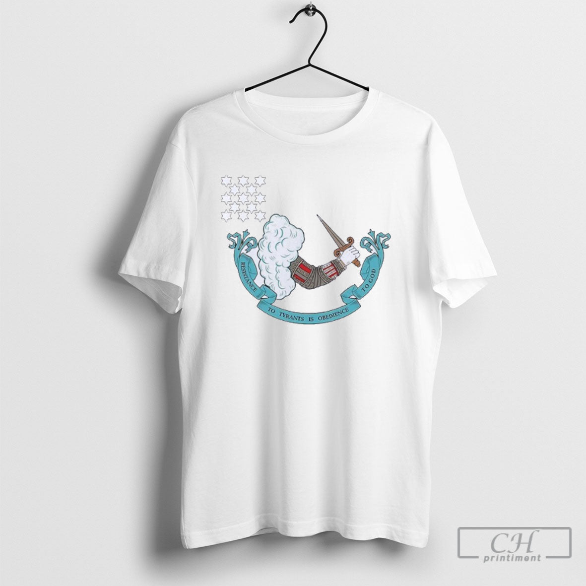 Resistance To Tyrants Is Obedience God - Adult & Kids T-Shirts, Sweatshirts & Hoodies apparel design preview 1