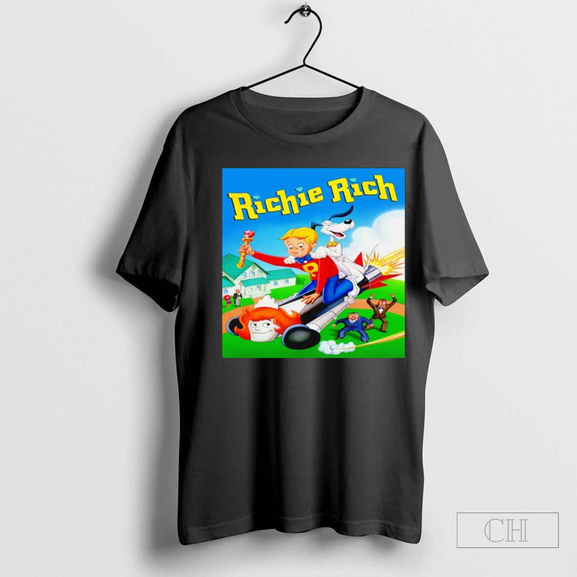 Richie Rich 1984 Cartoon - Adult & Kids T-Shirts, Sweatshirts & Hoodies apparel design preview 1