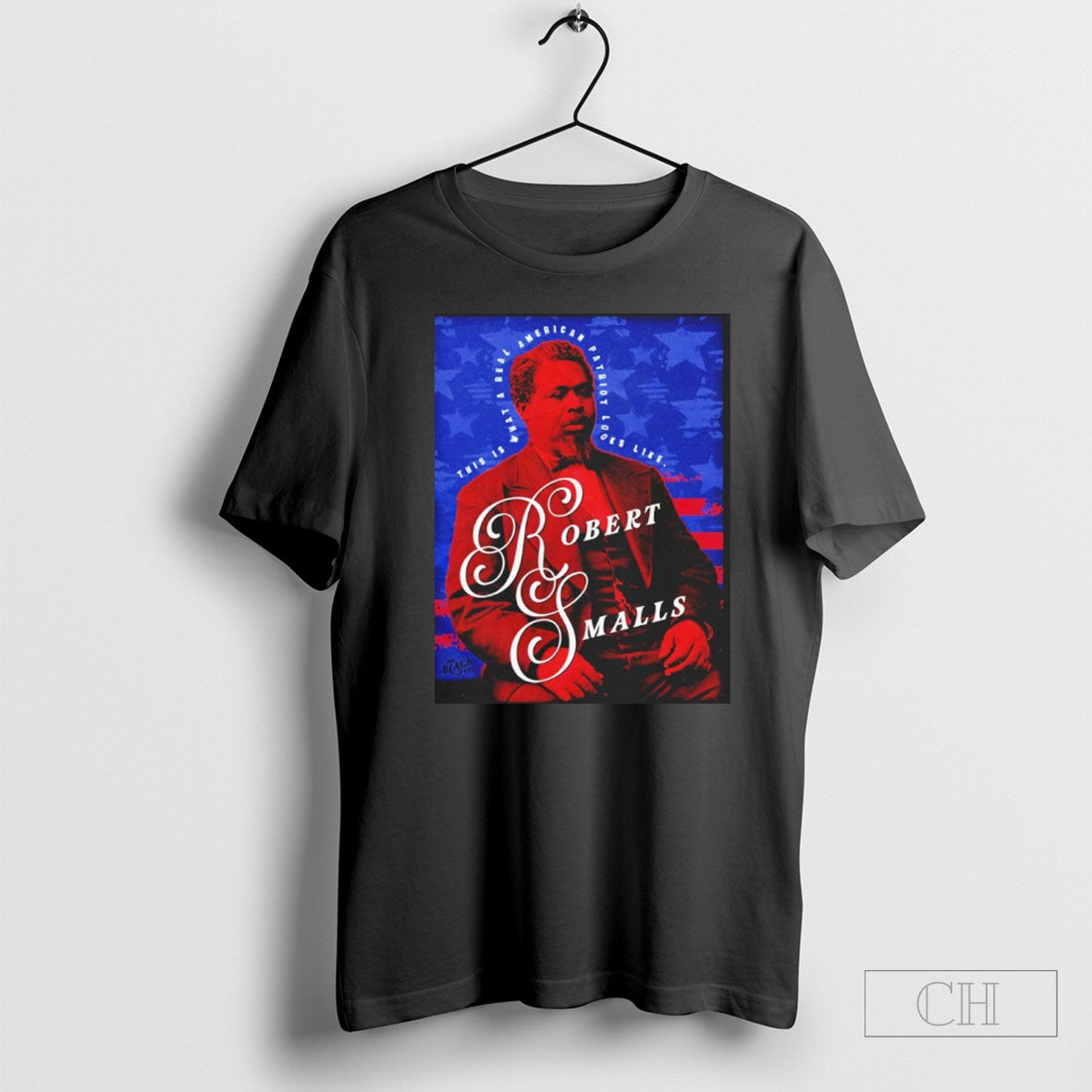 Robert Smalls Real American Patriot - Adult & Kids T-Shirts, Sweatshirts & Hoodies apparel design preview 1