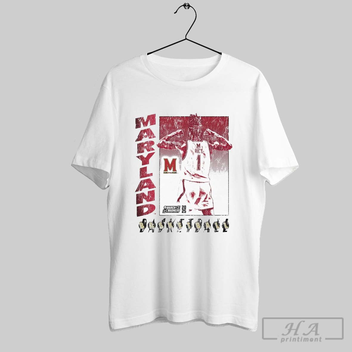 Rodney Rice Autograph Maryland Terrapins March - Adult & Kids T-Shirts, Sweatshirts & Hoodies apparel design preview 1