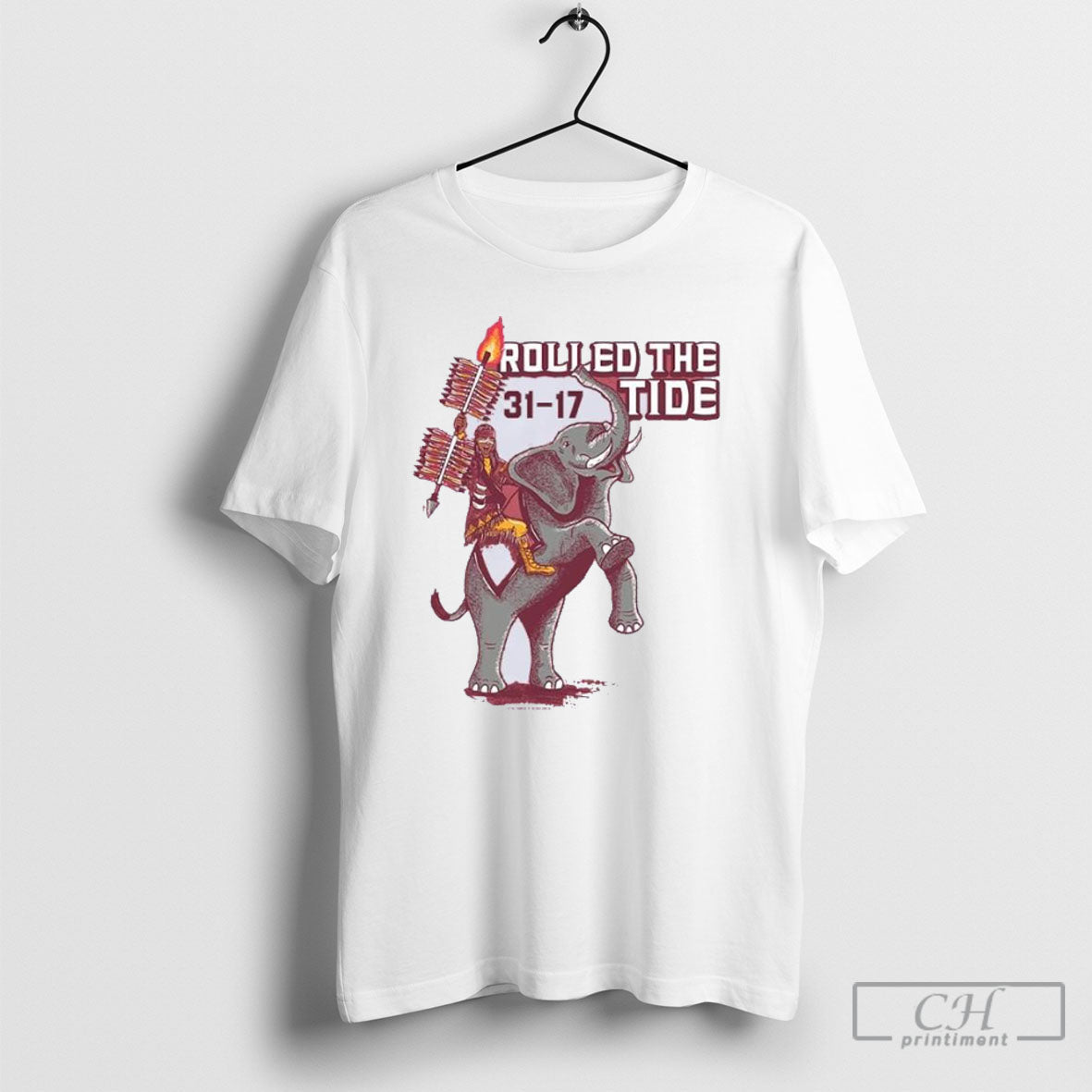 Rolled The Tide Fsu Beat Bama 31 17 - Adult & Kids T-Shirts, Sweatshirts & Hoodies apparel design preview 1