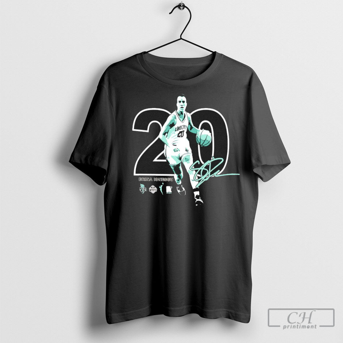 Sabrina Ionescu 20 Wnba New York Liberty Player - Adult & Kids T-Shirts, Sweatshirts & Hoodies apparel design preview 1