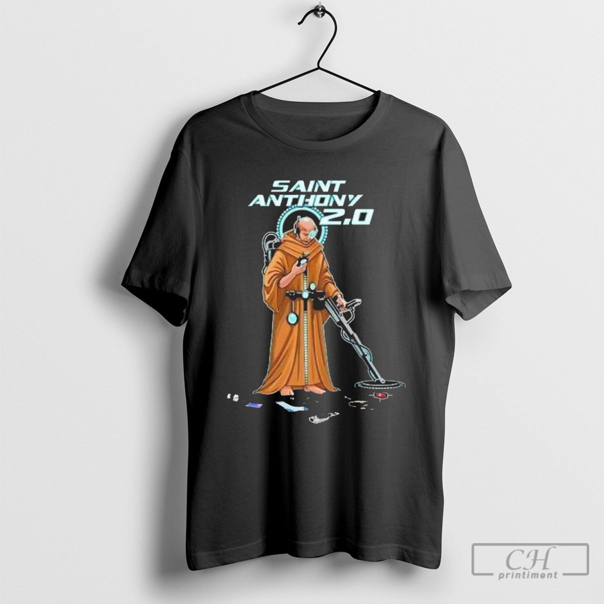 Saint Anthony 2 0 Digital - Adult & Kids T-Shirts, Sweatshirts & Hoodies apparel design preview 1