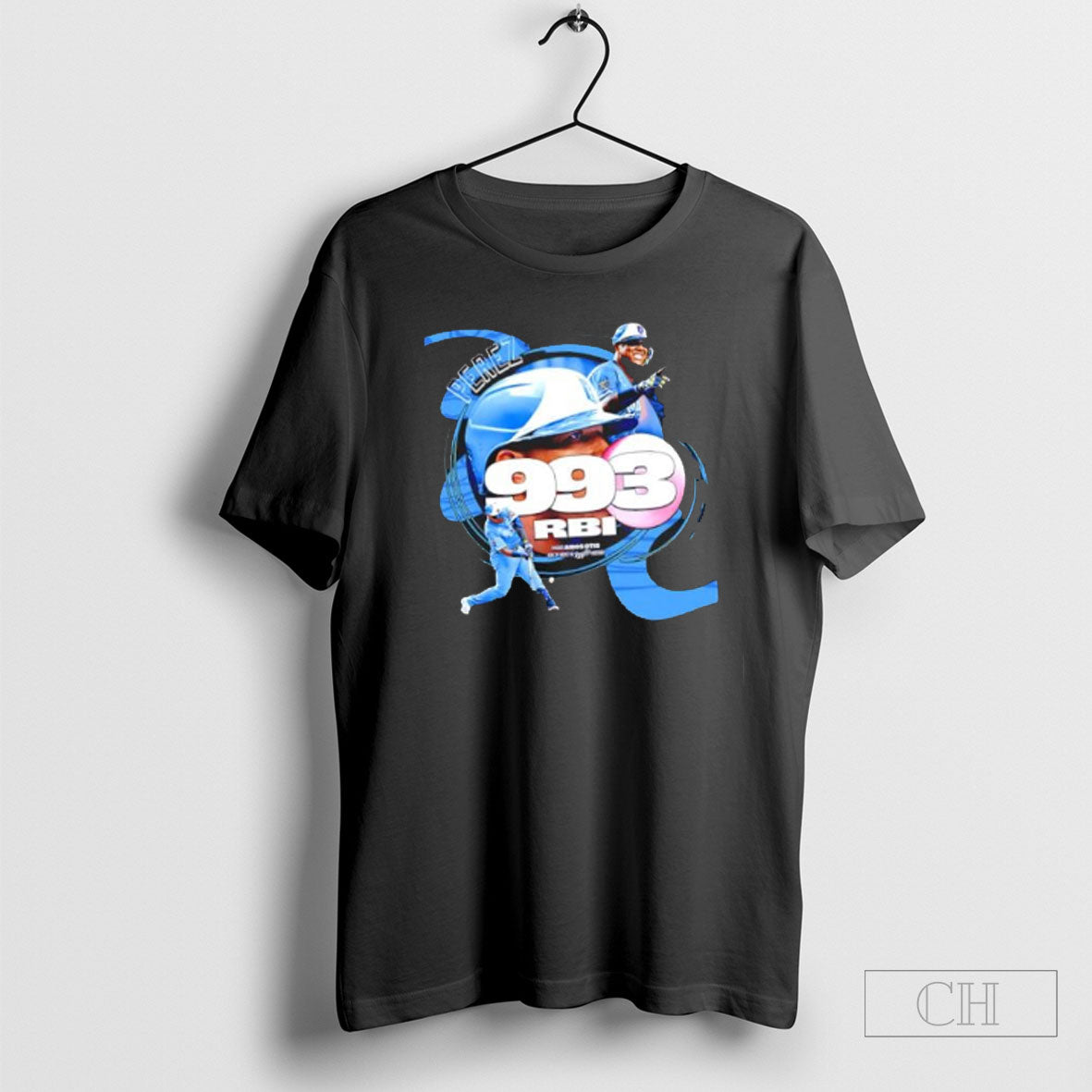 Salvador Perez 993 Rbi Kansas City Royals Baseball - Adult & Kids T-Shirts, Sweatshirts & Hoodies apparel design preview 1