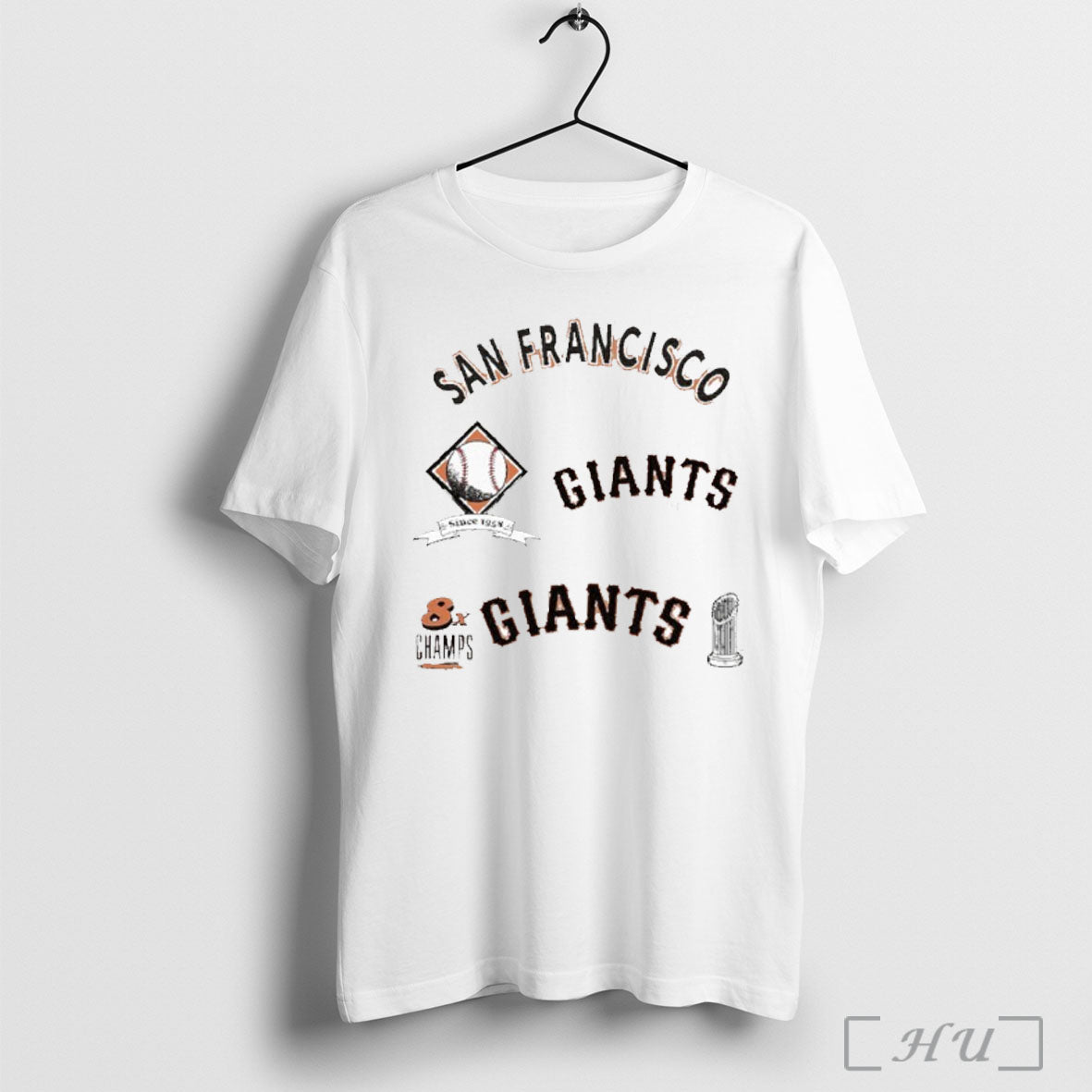 San Francisco Giants Defined 8x Champions - Adult & Kids T-Shirts, Sweatshirts & Hoodies apparel design preview 1