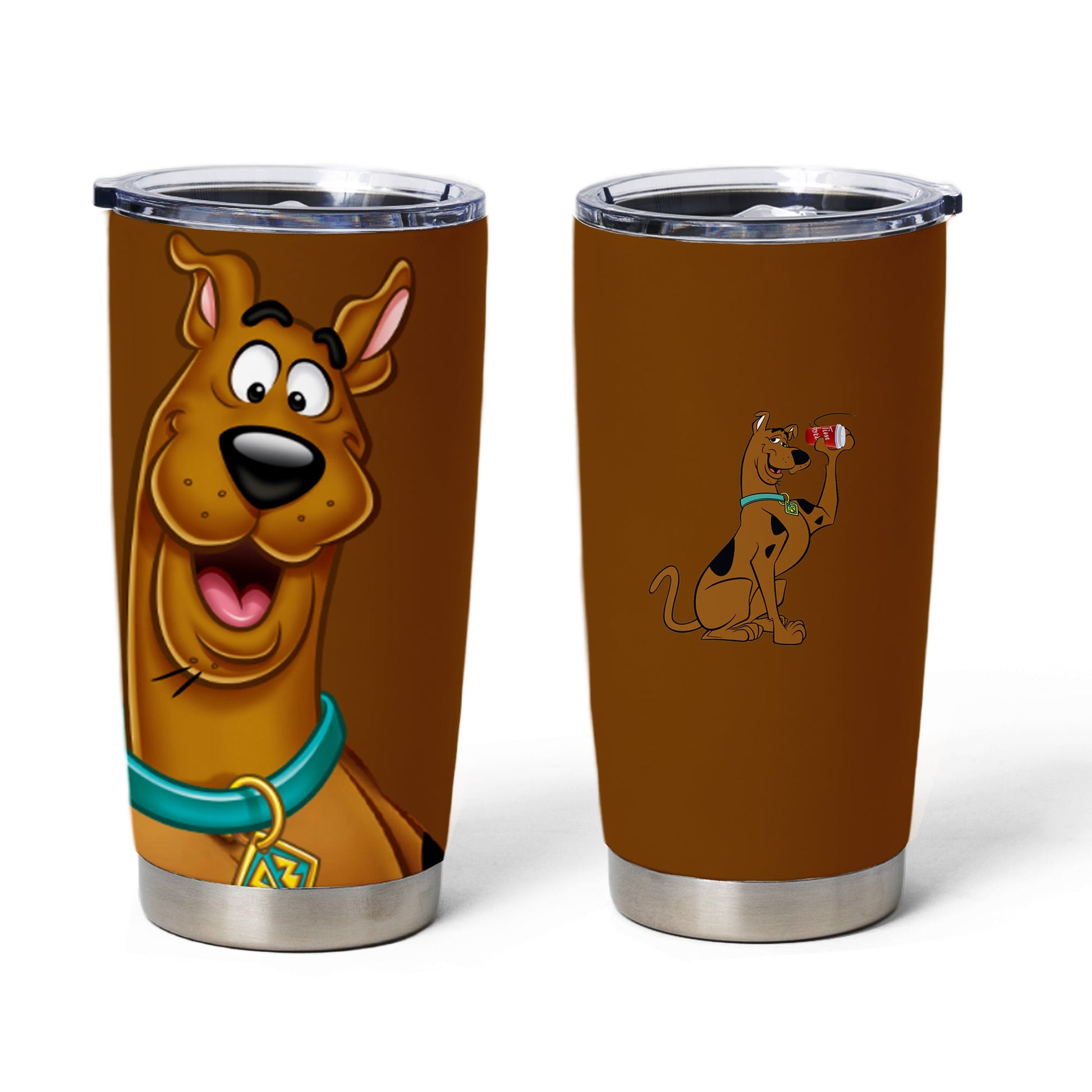 Scooby Doo Brown Tumbler Cup Tim hortons - Adult & Kids T-Shirts, Sweatshirts & Hoodies apparel design preview 1