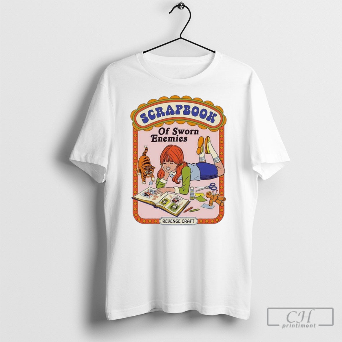 Scrapbook Of Sworn Enemies Revenge Craft - Adult & Kids T-Shirts, Sweatshirts & Hoodies apparel design preview 1