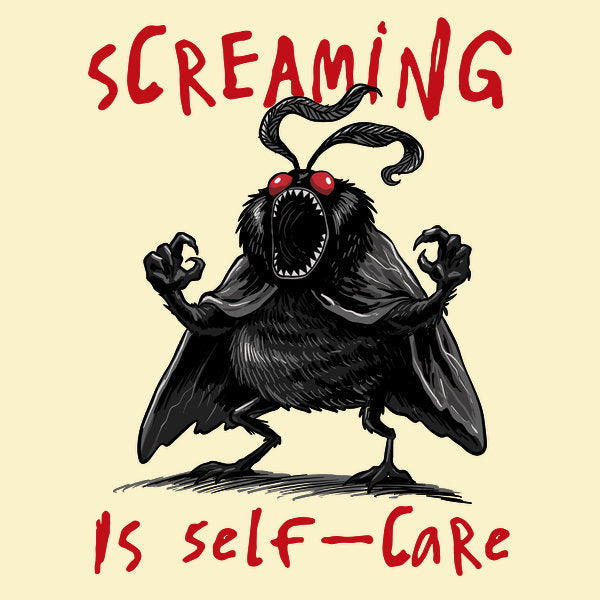 Screaming Is Self Care - Adult & Kids T-Shirts, Sweatshirts & Hoodies apparel design preview 1