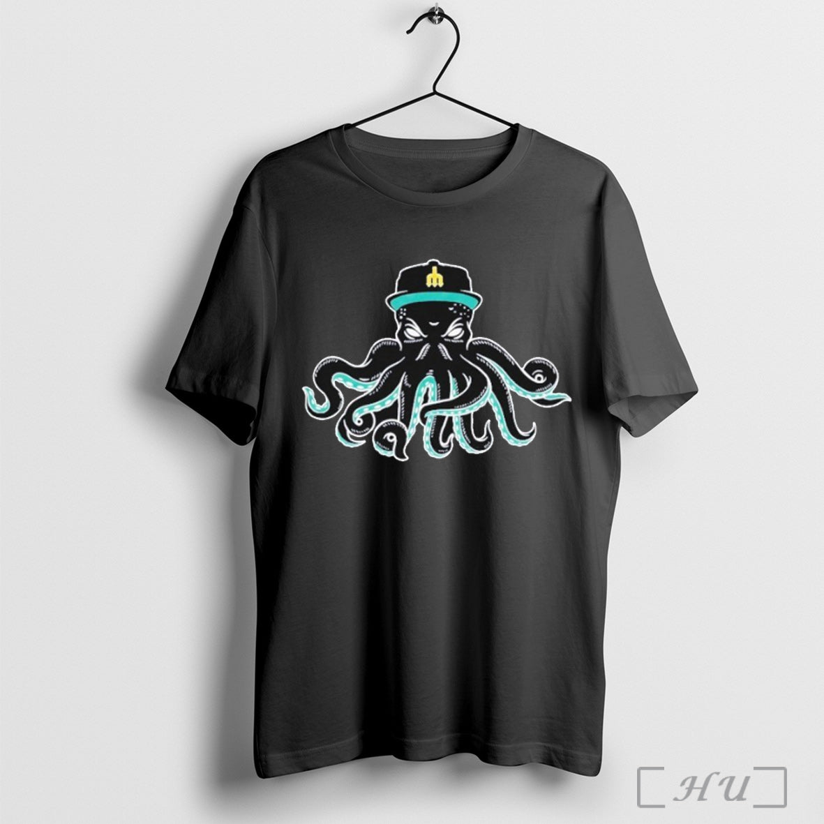 Seattle Mariners Monster Octopus - Adult & Kids T-Shirts, Sweatshirts & Hoodies apparel design preview 1