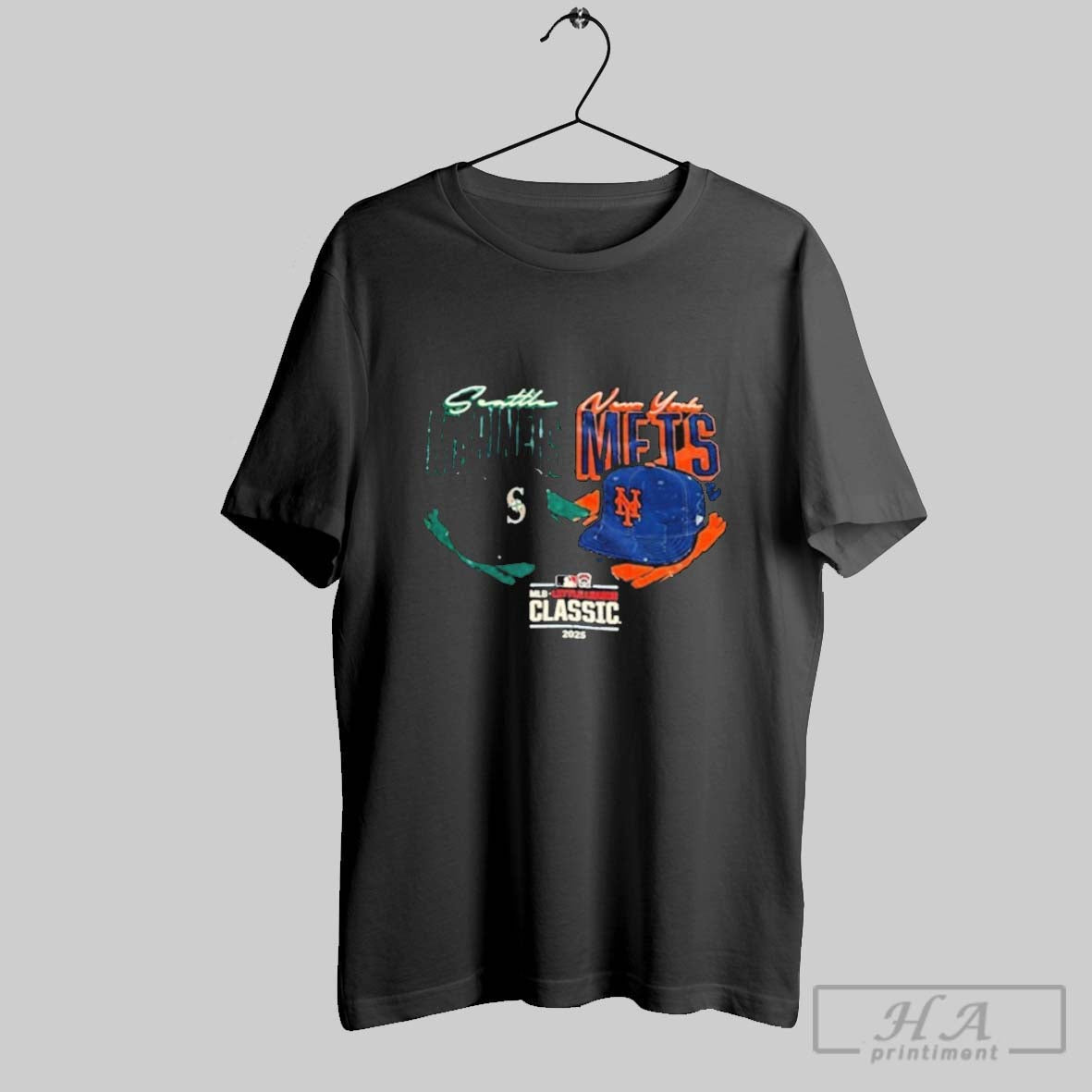 Seattle Mariners X New York Mets Little League - Adult & Kids T-Shirts, Sweatshirts & Hoodies apparel design preview 1