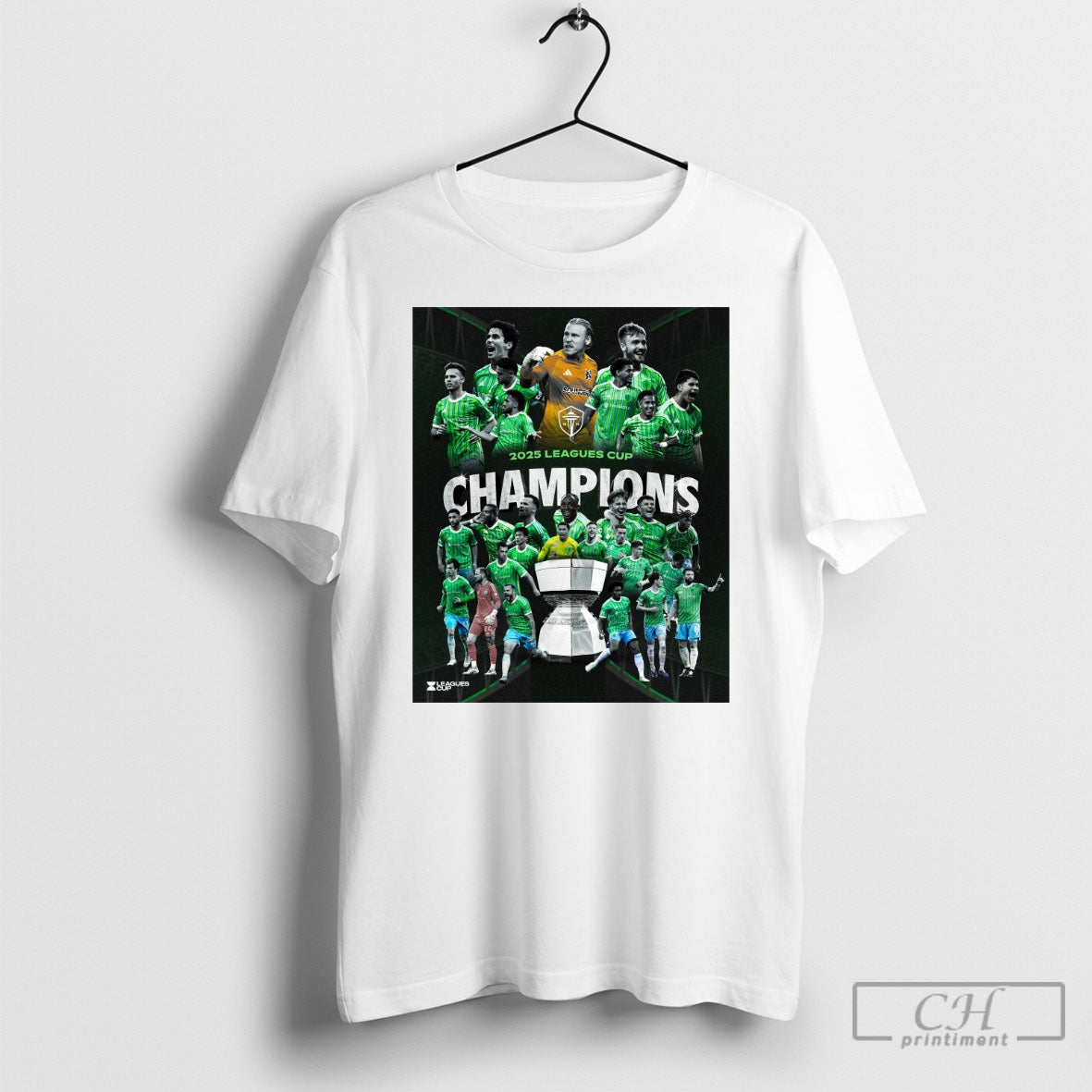 Seattle Sounders Fc Win Leagues Cup Champions 2025 - Adult & Kids T-Shirts, Sweatshirts & Hoodies apparel design preview 1