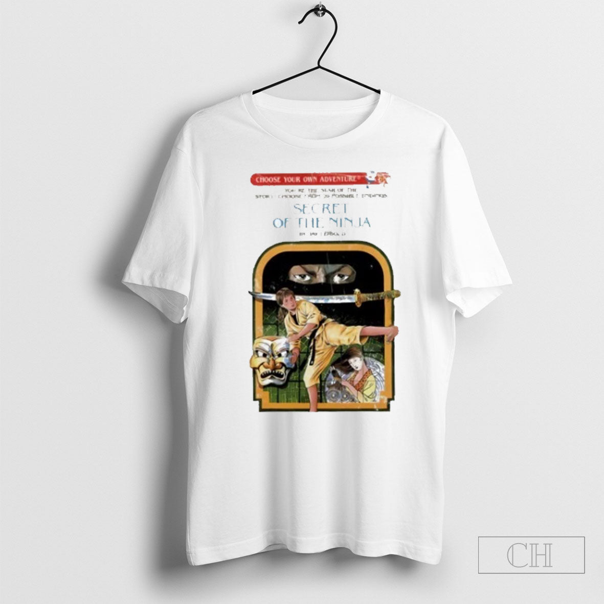 Secrets Of The Ninjas Choose Your Own Adventure - Adult & Kids T-Shirts, Sweatshirts & Hoodies apparel design preview 1
