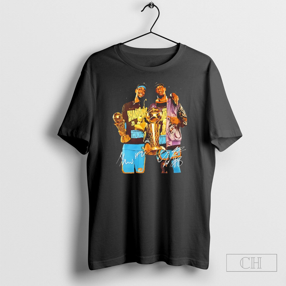 Shai Gilgeous Alexander And Kobe Bryant Signatures - Adult & Kids T-Shirts, Sweatshirts & Hoodies apparel design preview 1