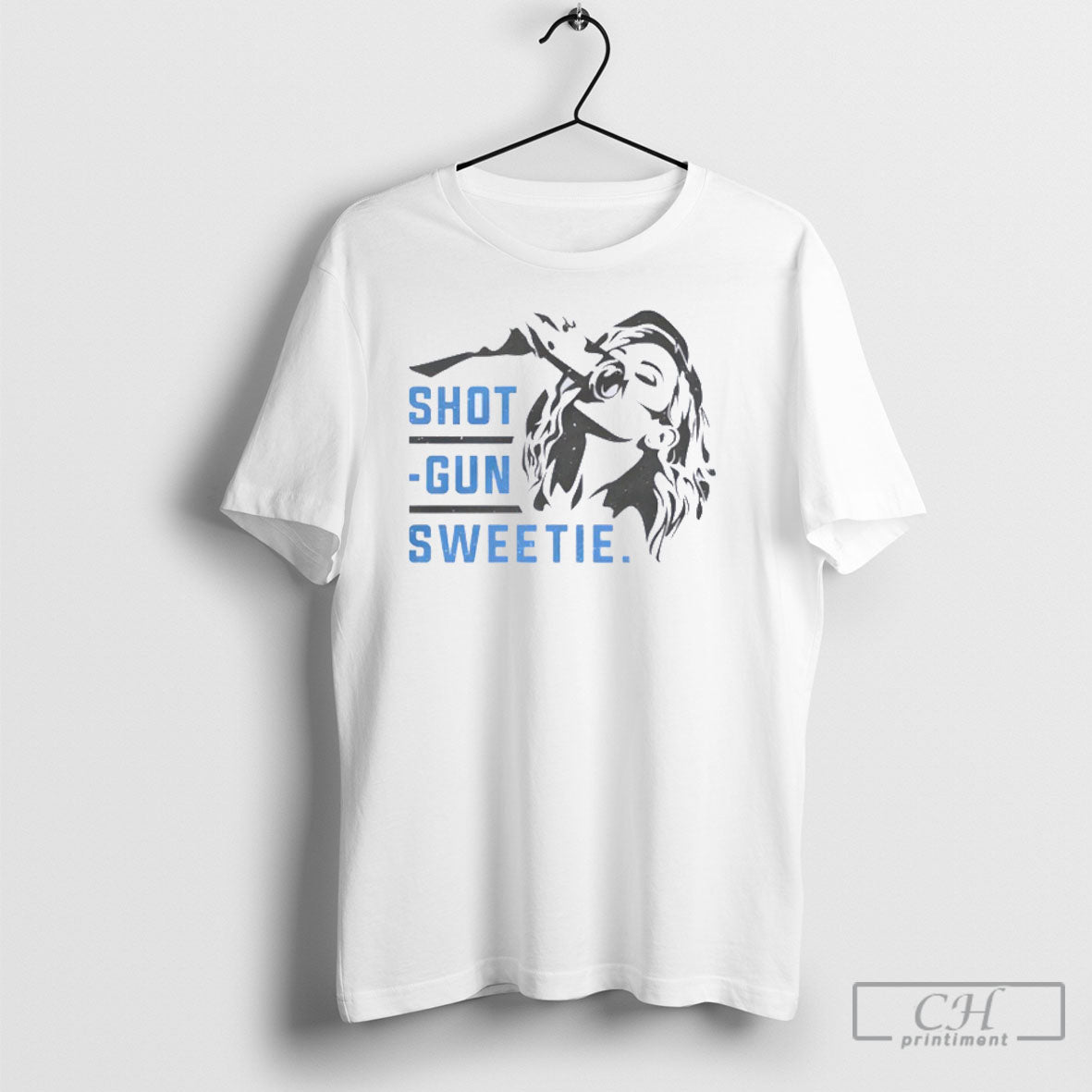 Shotgun Gun Sweetie - Adult & Kids T-Shirts, Sweatshirts & Hoodies apparel design preview 1