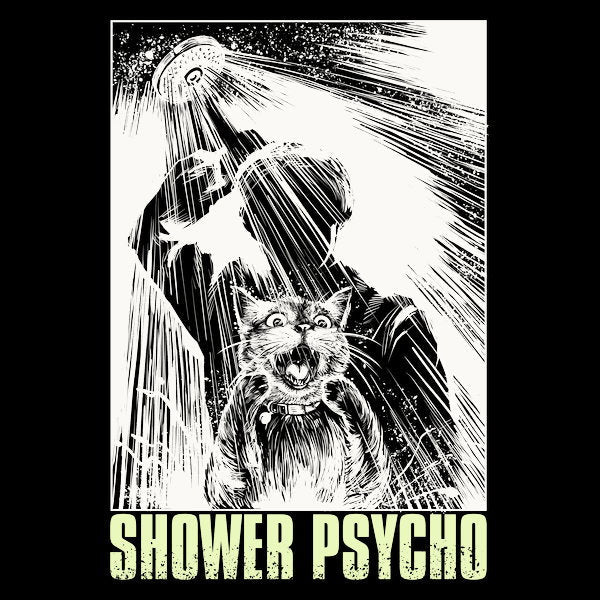 Shower Psycho - Adult & Kids T-Shirts, Sweatshirts & Hoodies apparel design preview 1