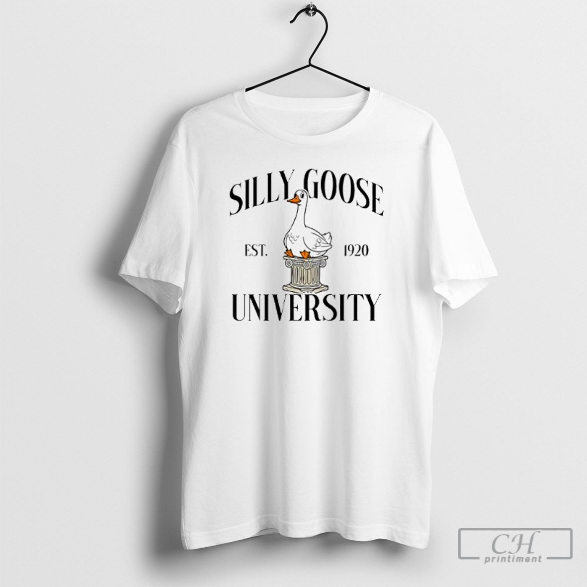 Silly Goose University Est 1920 - Adult & Kids T-Shirts, Sweatshirts & Hoodies apparel design preview 1