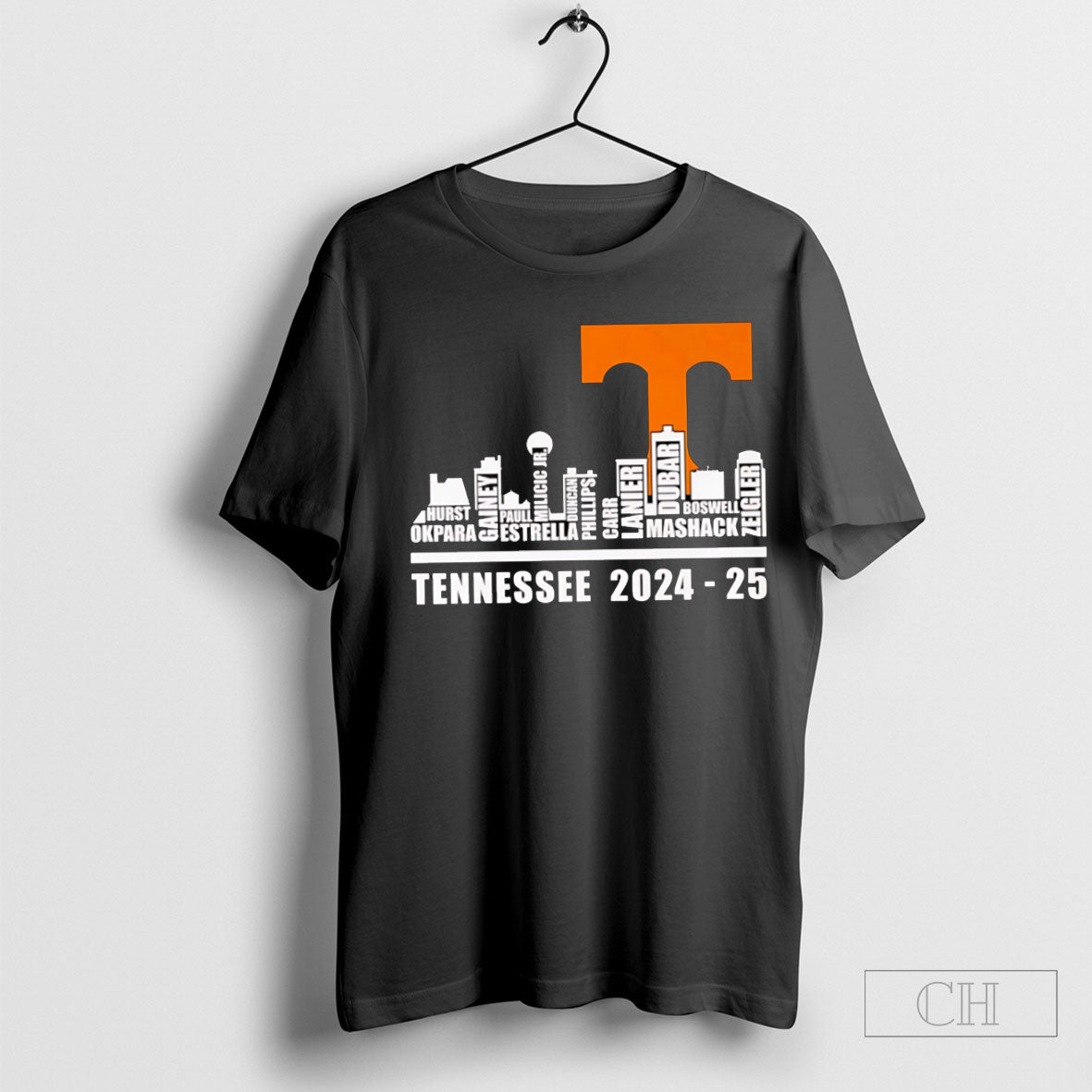 Skyline City Tennessee Volunteers 2024 2025 Player - Adult & Kids T-Shirts, Sweatshirts & Hoodies apparel design preview 1