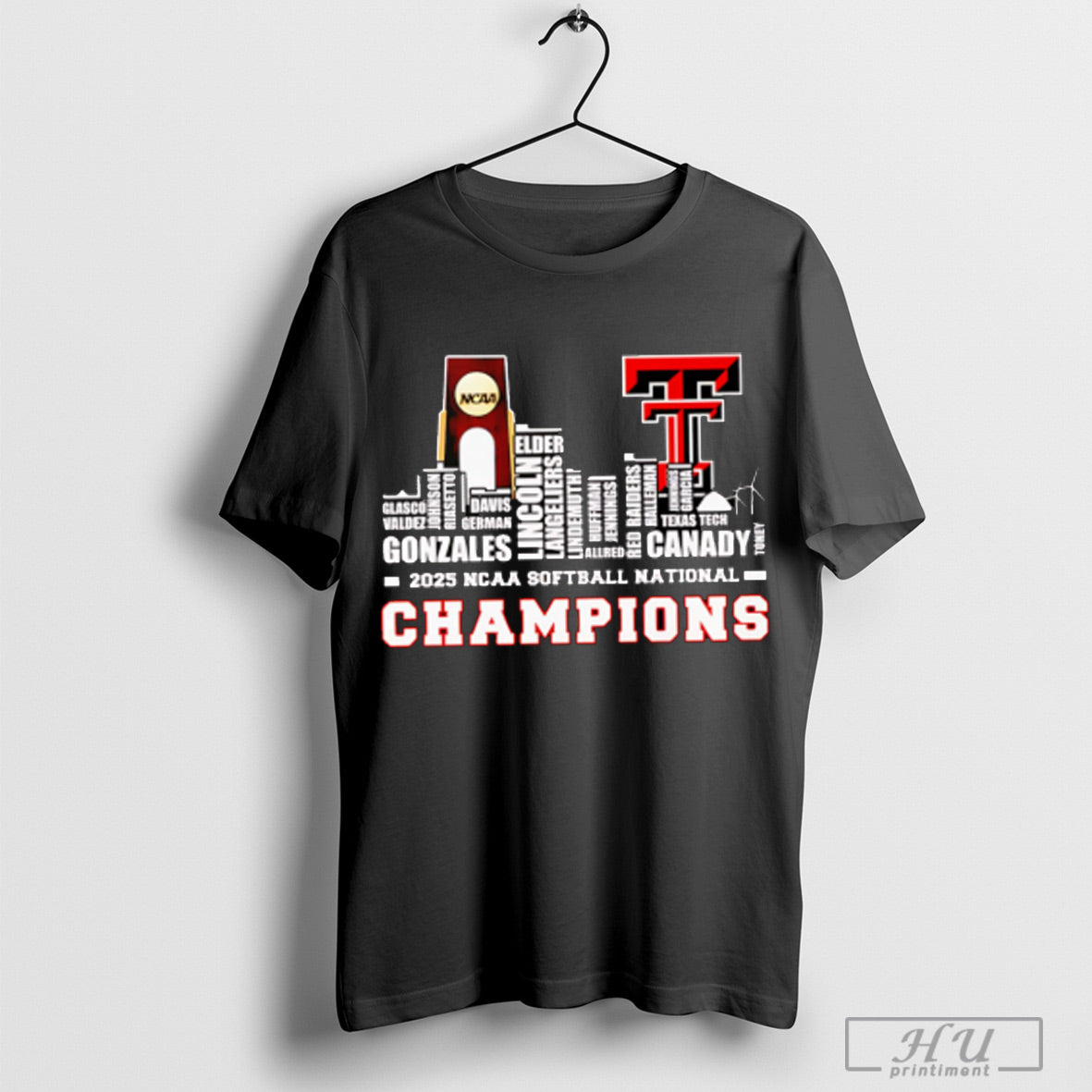 Skyline Name 2025 Ncaa Softball National Champions - Adult & Kids T-Shirts, Sweatshirts & Hoodies apparel design preview 1