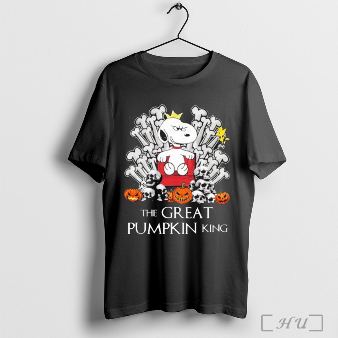 Snappy The Great Pumpkin King - Adult & Kids T-Shirts, Sweatshirts & Hoodies apparel design preview 1
