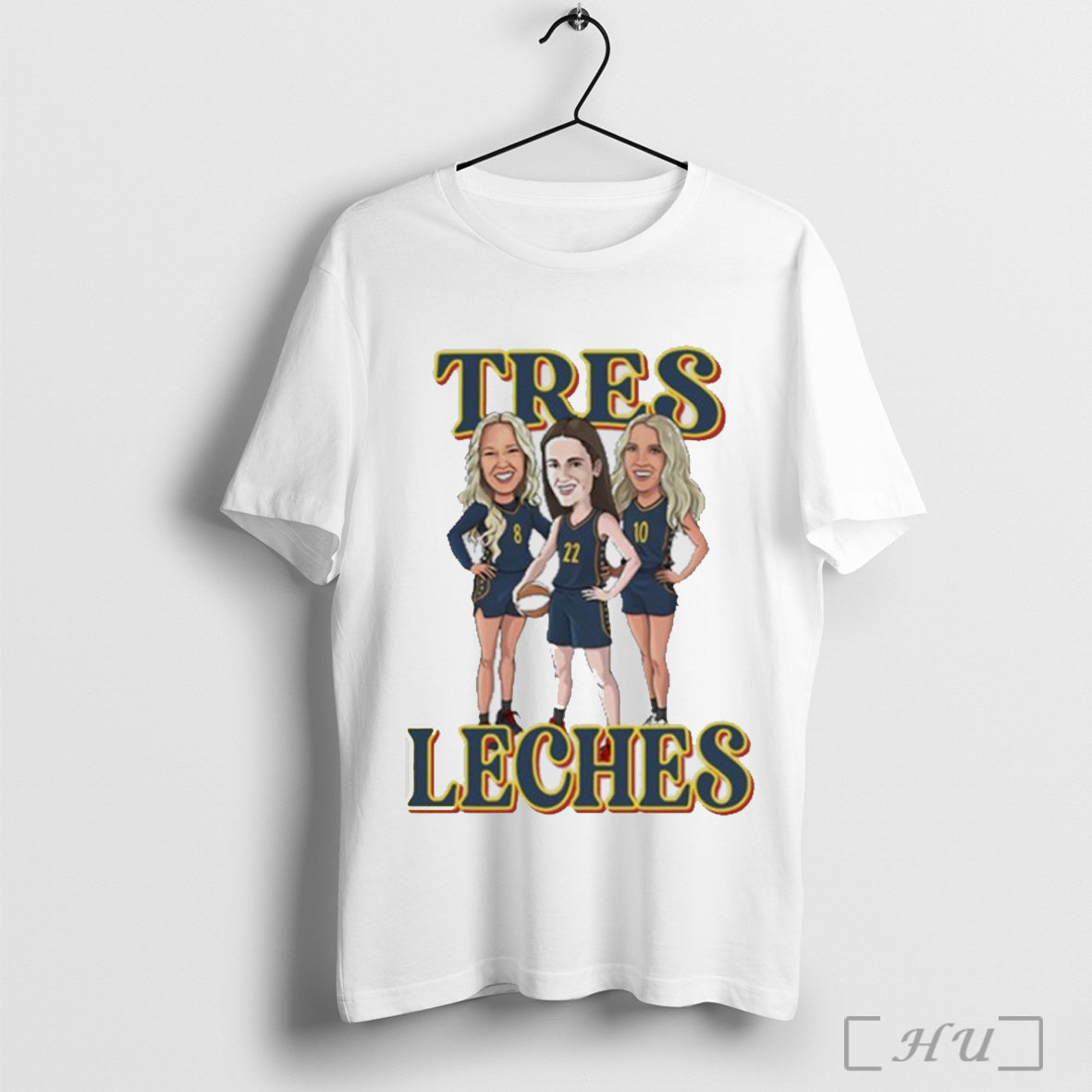 Sophie Cunningham Caitlin Clark And Lexie Hull Tres - Adult & Kids T-Shirts, Sweatshirts & Hoodies apparel design preview 1