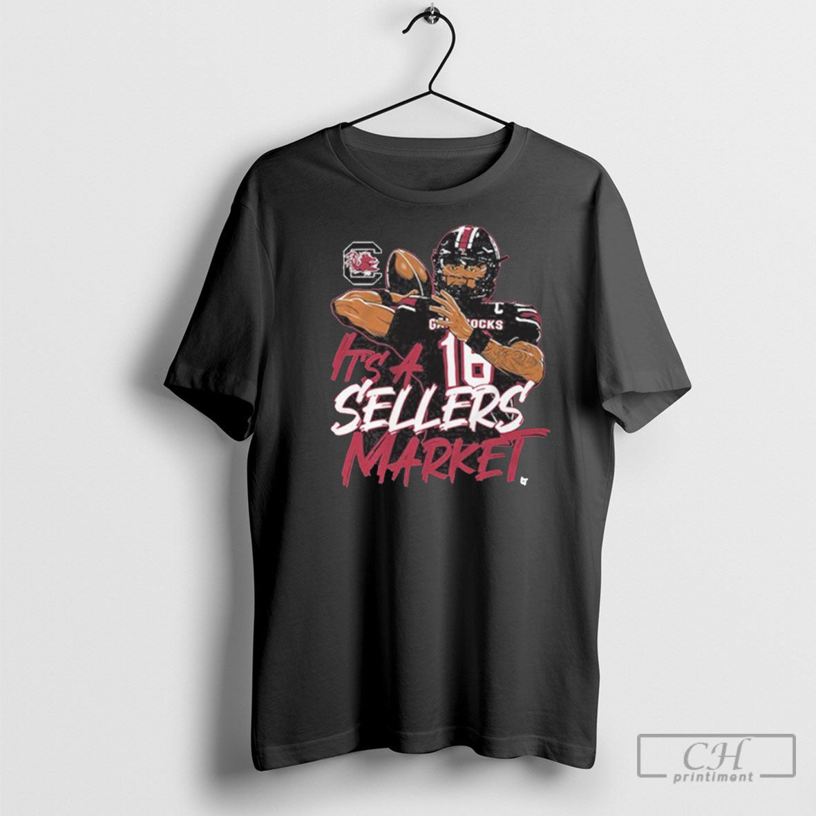 South Carolina Football Its A Lanorris Sellers Market - Adult & Kids T-Shirts, Sweatshirts & Hoodies apparel design preview 1