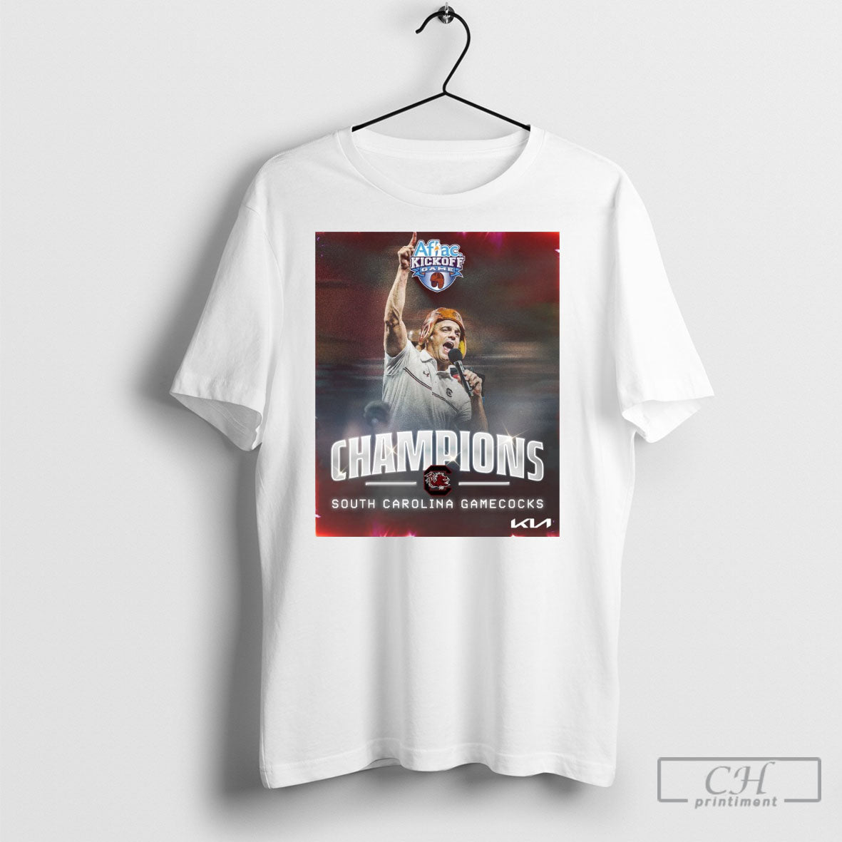 South Carolina Gamecocks Ncaa Champions Aflac Kickoff - Adult & Kids T-Shirts, Sweatshirts & Hoodies apparel design preview 1