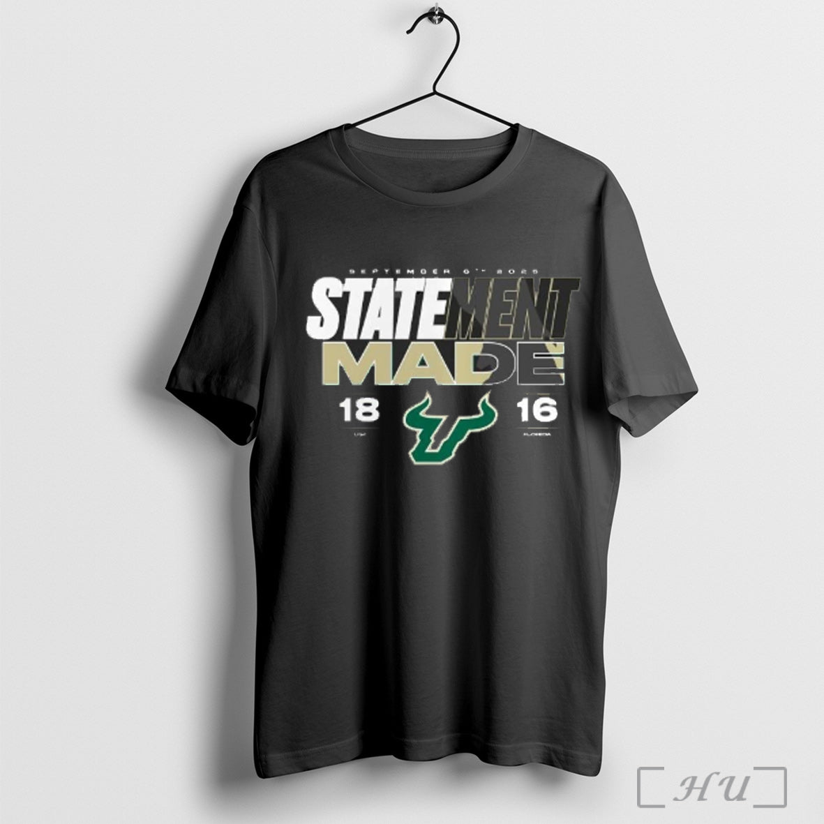 South Florida Bulls Vs Gators 2025 Score - Adult & Kids T-Shirts, Sweatshirts & Hoodies apparel design preview 1