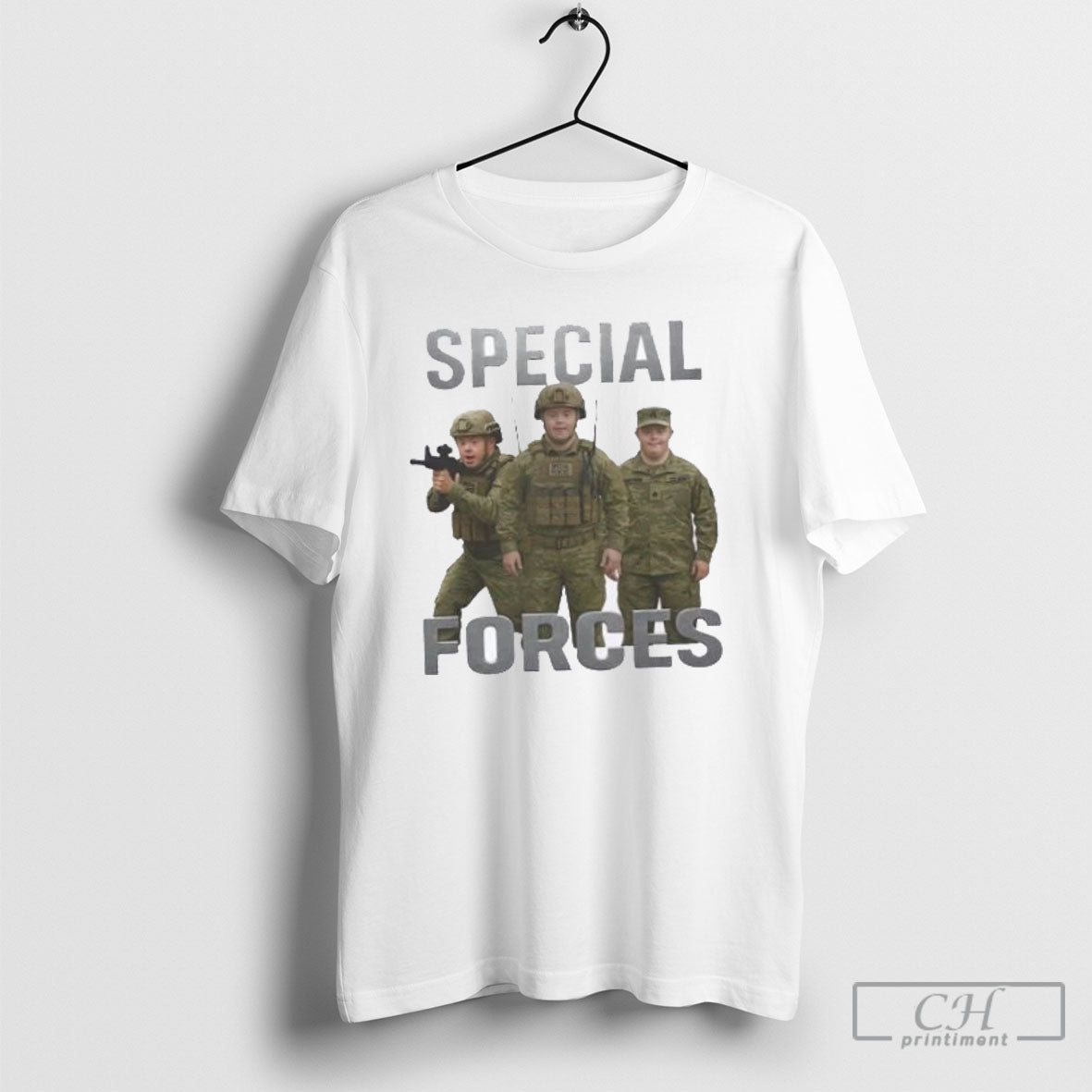 Special Forces Down Syndrome - Adult & Kids T-Shirts, Sweatshirts & Hoodies apparel design preview 1