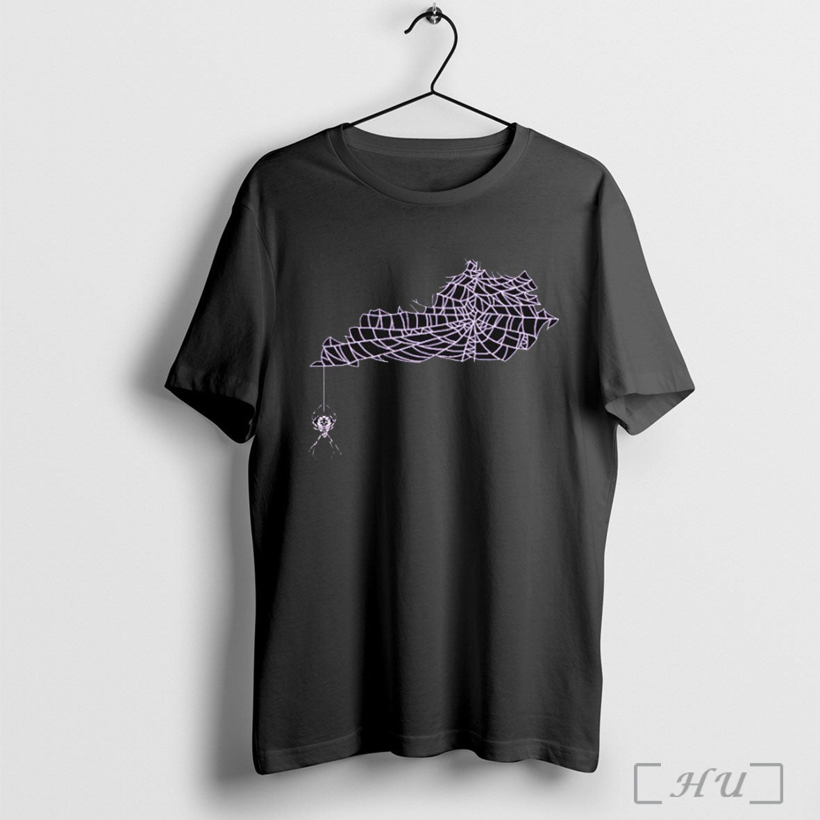 Spider Web Kentucky Shape - Adult & Kids T-Shirts, Sweatshirts & Hoodies apparel design preview 1