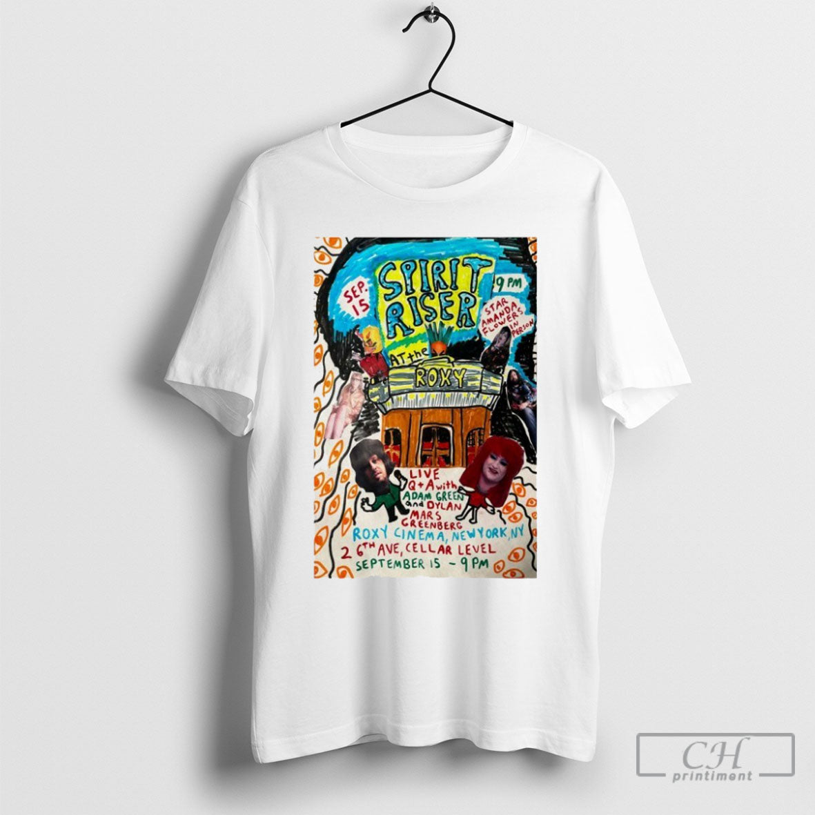 Spirit Riser New York Ny Tour 2025 - Adult & Kids T-Shirts, Sweatshirts & Hoodies apparel design preview 1
