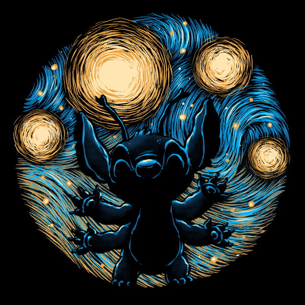 Starry Experiment 2 - Adult & Kids T-Shirts, Sweatshirts & Hoodies apparel design preview 1