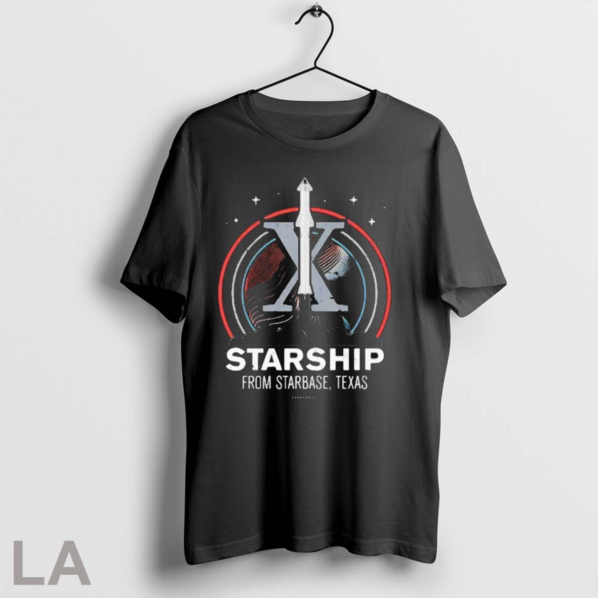 Starship From Starbase Texas X - Adult & Kids T-Shirts, Sweatshirts & Hoodies apparel design preview 1