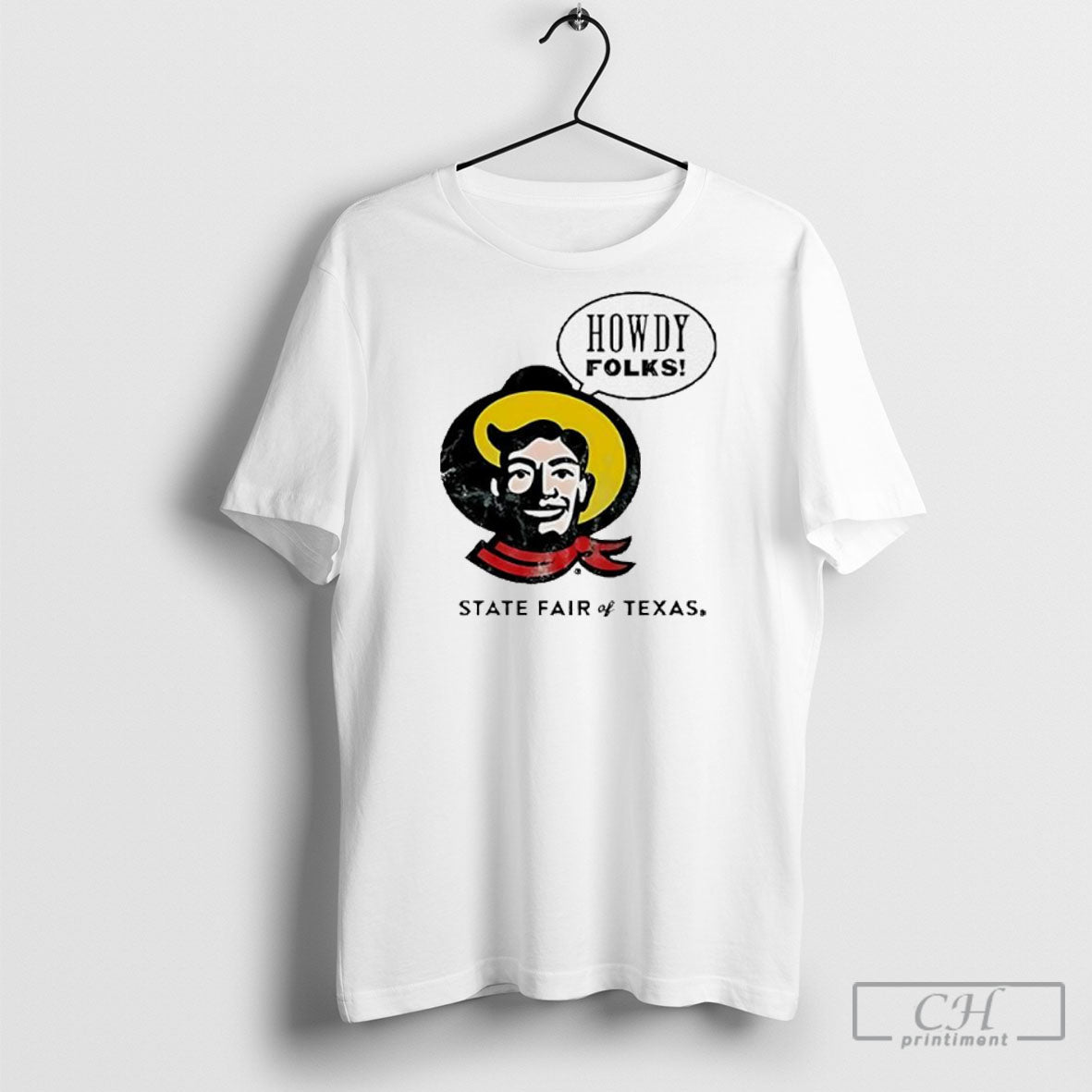 State Fair Of Texas Howdy Folks Cowboy - Adult & Kids T-Shirts, Sweatshirts & Hoodies apparel design preview 1