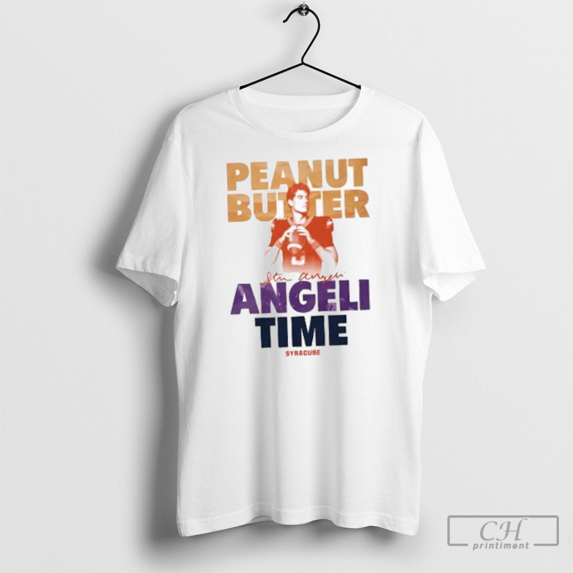 Steve Angeli Cam Syracuse Peanut Butter Time - Adult & Kids T-Shirts, Sweatshirts & Hoodies apparel design preview 1