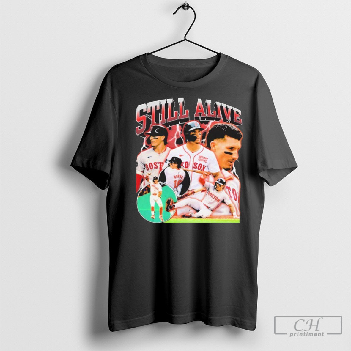 Still Alive Jarren Duran Vintage - Adult & Kids T-Shirts, Sweatshirts & Hoodies apparel design preview 1