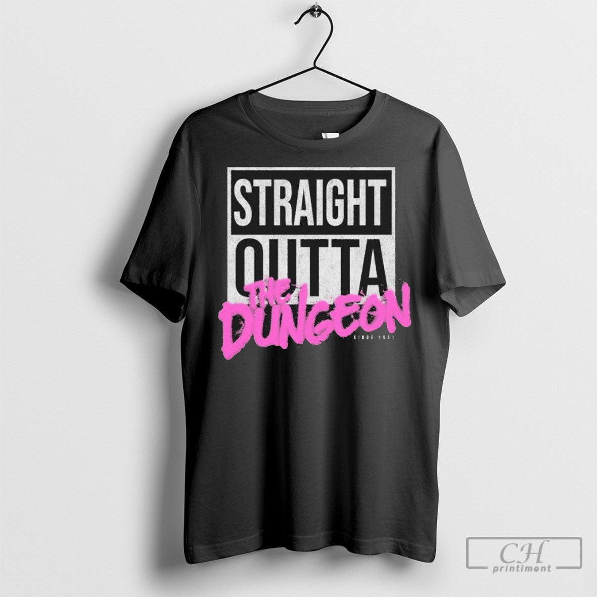 Straight Outta The Dungeon - Adult & Kids T-Shirts, Sweatshirts & Hoodies apparel design preview 1