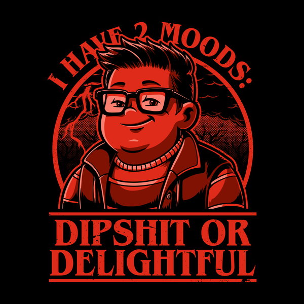 Stranger Kid Delightful - Adult & Kids T-Shirts, Sweatshirts & Hoodies apparel design preview 1