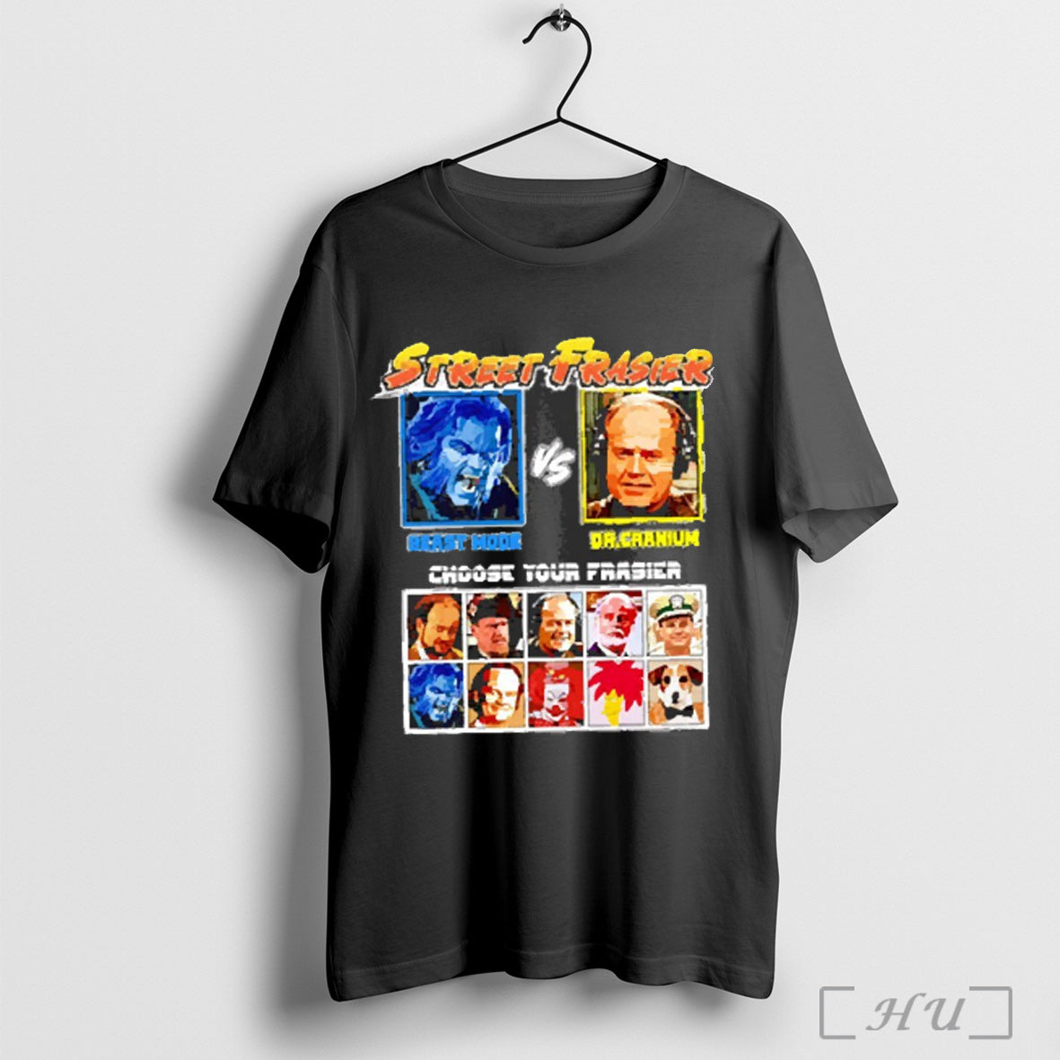 Street Frasiers Beast Vs Dr Cranium 2025 - Adult & Kids T-Shirts, Sweatshirts & Hoodies apparel design preview 1