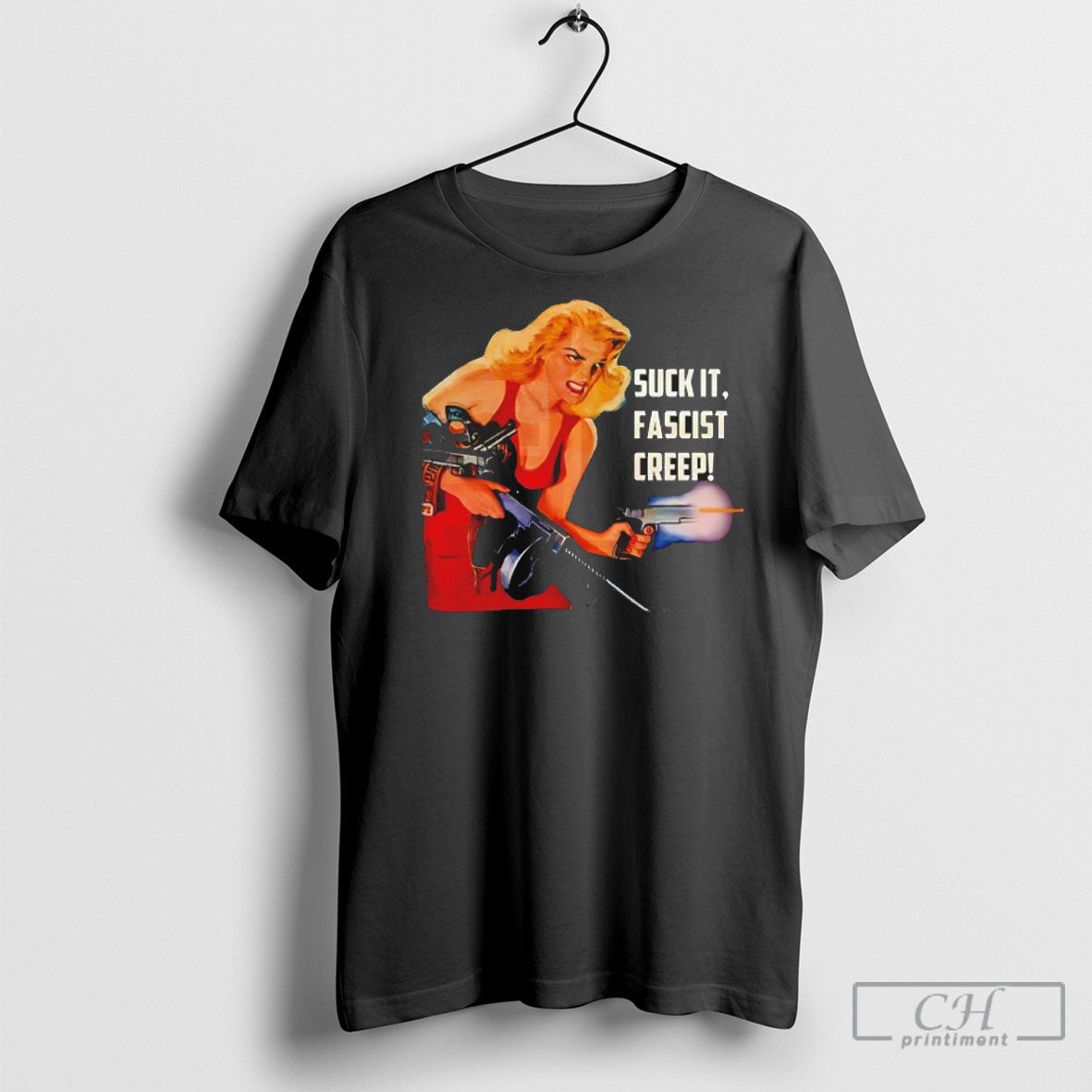 Suck It Facist Creep Vintage - Adult & Kids T-Shirts, Sweatshirts & Hoodies apparel design preview 1