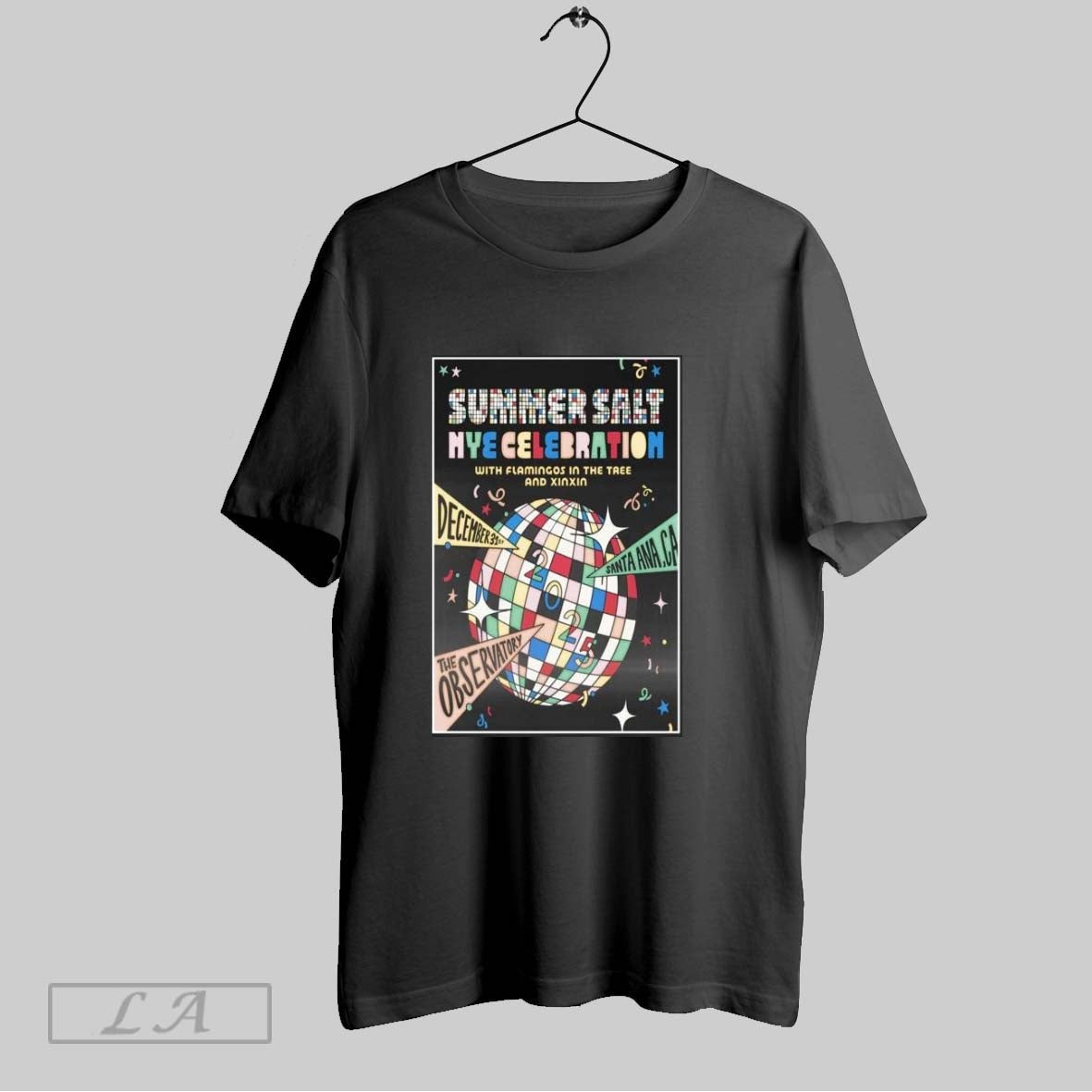 Summer Salt Nye Demcember 31 2025 Santa Ana Ca - Adult & Kids T-Shirts, Sweatshirts & Hoodies apparel design preview 1