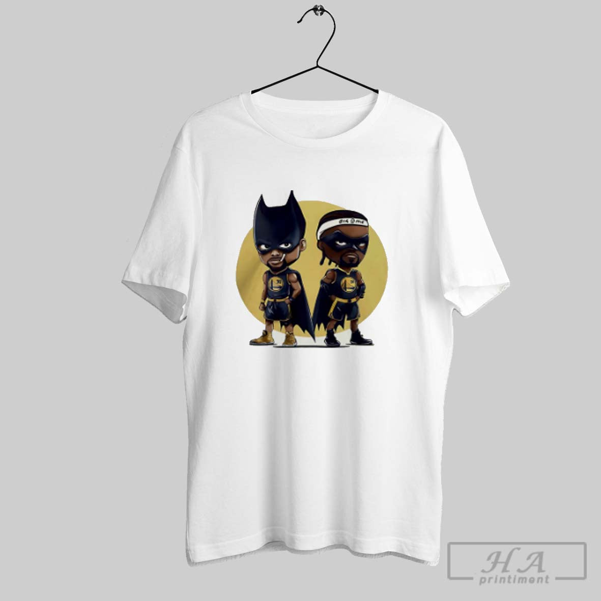 Super Villain Stephen Curry And Jimmy Butler Golden - Adult & Kids T-Shirts, Sweatshirts & Hoodies apparel design preview 1