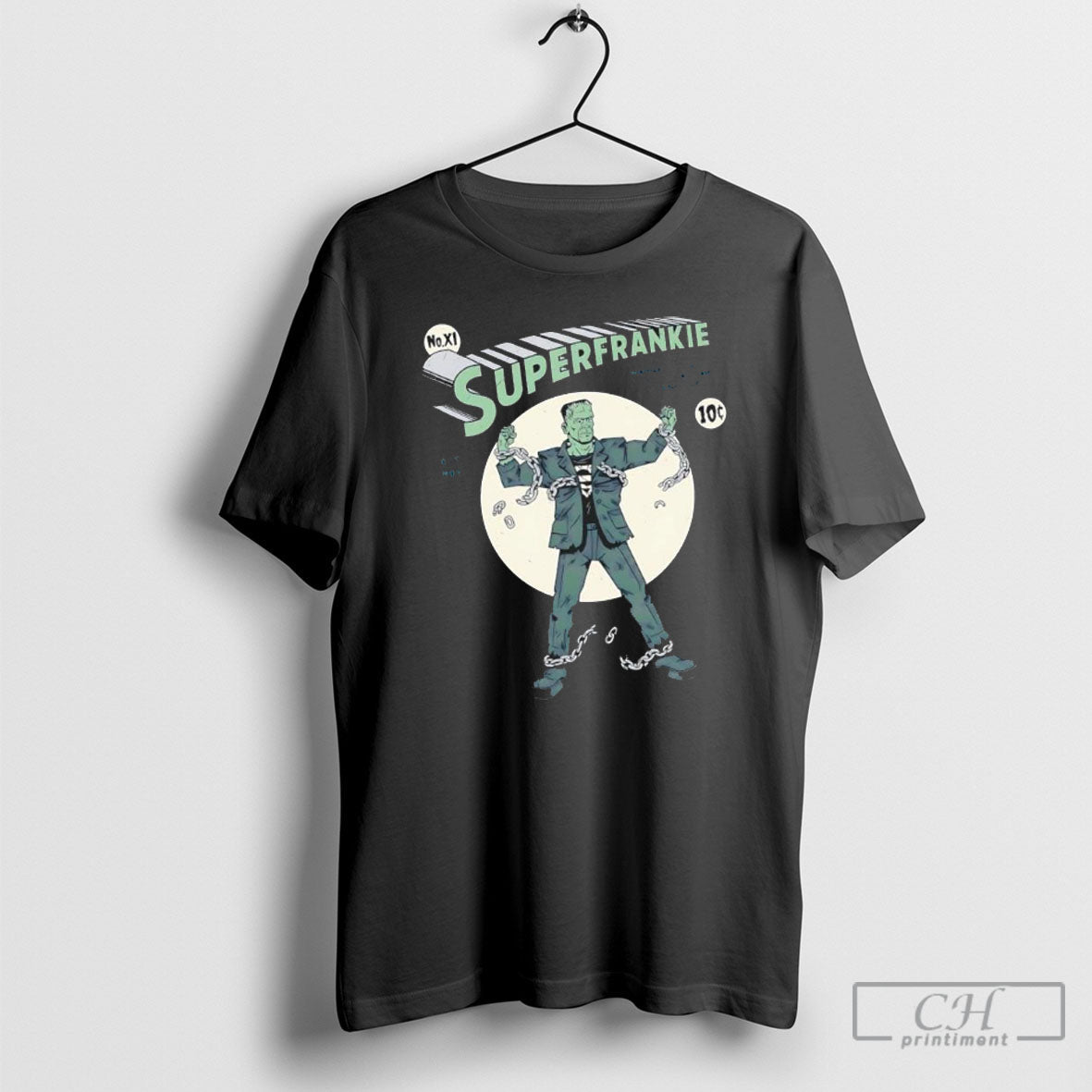 Superfrankie Worlds Greatest Classic Horror Character - Adult & Kids T-Shirts, Sweatshirts & Hoodies apparel design preview 1