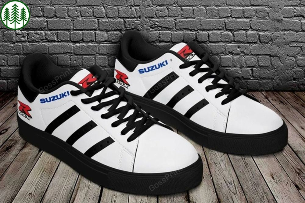 Suzuki GSX Black Stripes Stan Smith Low Top Shoes - Adult & Kids T-Shirts, Sweatshirts & Hoodies apparel design preview 1