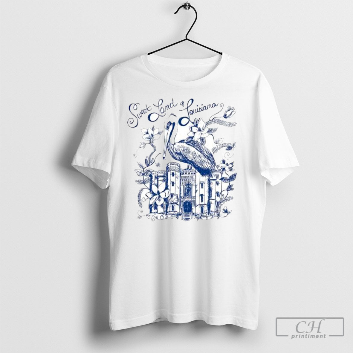Sweet Land Of Louisiana - Adult & Kids T-Shirts, Sweatshirts & Hoodies apparel design preview 1