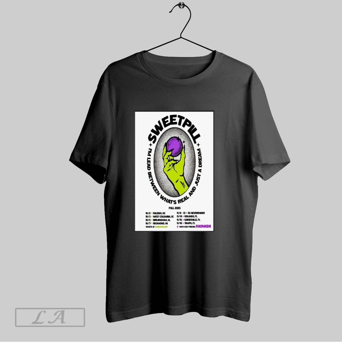 Sweet Pill Fall Tour 2025 Poster - Adult & Kids T-Shirts, Sweatshirts & Hoodies apparel design preview 1