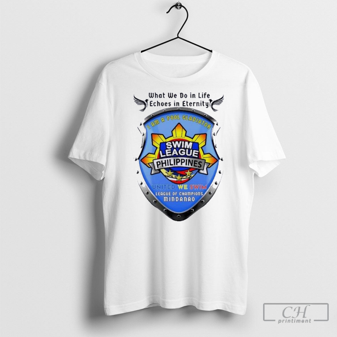 Swim League Philippines United We - Adult & Kids T-Shirts, Sweatshirts & Hoodies apparel design preview 1